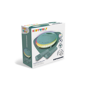KIDYKARAOKE - Portable karaoke speaker - Green