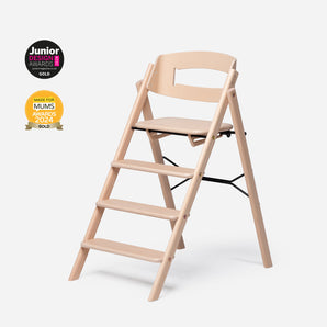 Klapp Beech Highchair — Eco-Friendly Wooden High Chair