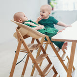 Kaos Klapp Highchair Oak | Premium Wooden Kids Feeding Chair