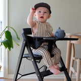 Kaos Klapp Highchair Oak | Premium Wooden Kids Feeding Chair