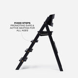 Kaos Klapp Highchair Oak | Premium Wooden Kids Feeding Chair