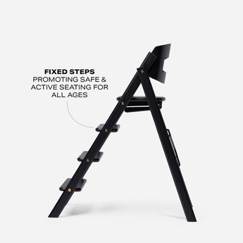 Kaos Klapp Highchair Oak | Premium Wooden Kids Feeding Chair