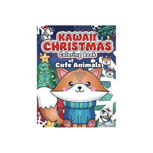 Kawaii Christmas Colouring Book Teens Adults | Creative
