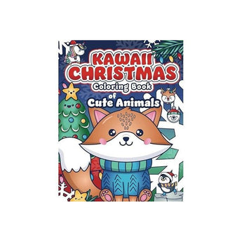 Kawaii Christmas Colouring Book Teens Adults | Creative
