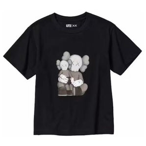 Kaws X Uniqlo UT Kids Black Short Sleeve Graphic T-Shirt