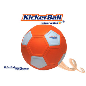 Kickerball Bend Curve & Swerve Soccer Ball | Football Trick Toy For Kids