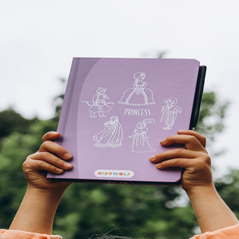 Kidywolf Kidydraw Mini Lcd Tracing Book | Reusable Drawing Toy For Kids