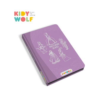 Kidywolf Kidydraw Mini Lcd Tracing Book | Reusable Drawing Toy For Kids