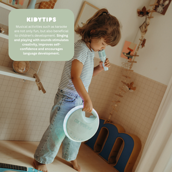 Kidywolf Kidykaraoke Portable Karaoke Speaker Green