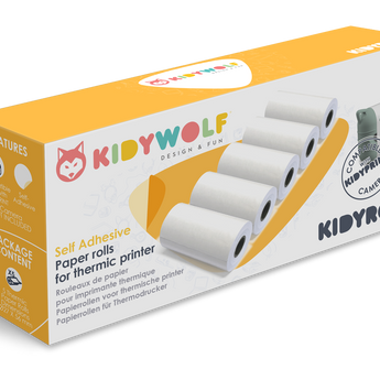 Kidywolf Kidyroll Thermal Photo Paper Classic & Self Adhesive | Camera