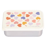 Stainless Steel Kids Lunch Box - Hearts