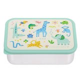 Stainless Steel Kids Lunch Box - Jungle