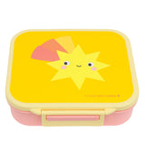 Square Lunch Box 3 Compartments - Shooting star
