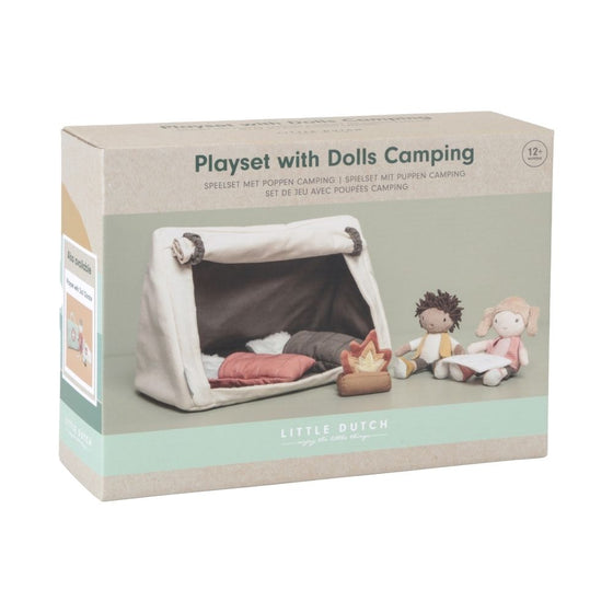 Jake & Anna Doll Camping Playset