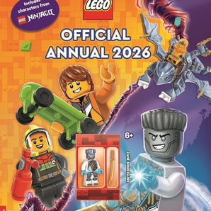 Lego® Books. Official Annual 2026 (With Zane Lego Ninjago® Minifigure)