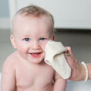 Lulujo  Organic Cotton Face Cloths- 4 Pack