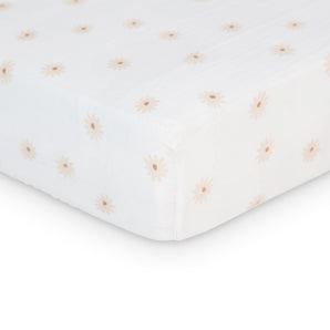 Luxurious Muslin Crib Sheet | Soft & Stylish Baby Bedding