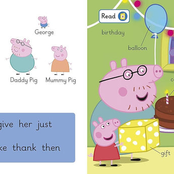 First Words with Peppa Level 3 - Mummy Pig's Birthday — Children’s Book for Kids