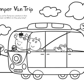 Ladybird Peppa Pig Bumper Colouring Book | Fun Activity Book For Kids