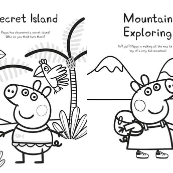 Ladybird Peppa Pig Bumper Colouring Book | Fun Activity Book For Kids