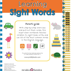 Learning Sight Words (Wipe Clean Learning)