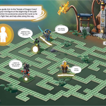Lego (R) Ninjago (R): Ninja's Journey Activity Book (With Arin Minifigure And Accessories)