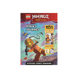 Lego (R) Ninjago (R): Ninja's Journey Activity Book (With Arin Minifigure And Accessories)