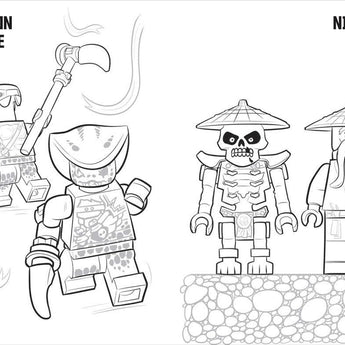 Lego(r) Ninjago(r) Ninja Hero Coloring