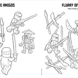 Lego(r) Ninjago(r) Ninja Hero Coloring