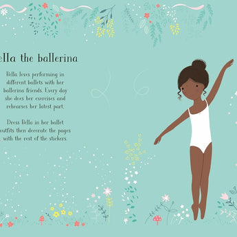 Little Sticker Dolly Dressing Ballerina