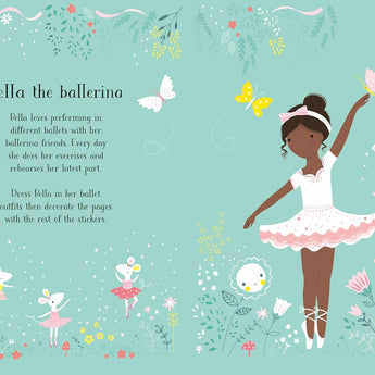 Little Sticker Dolly Dressing Ballerina