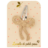 Luciole Et Petit Pois Elegant Large Bow Hair Clip Timeless Style & Eco Friendly | Hair Accessories