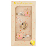 Luciole Et Petit Pois Les Trios Love Gift Set Elegant Trio Hair Clips Collection | Hair Accessories