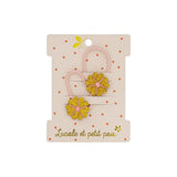 Luciole Et Petit Pois Mini Elastic Hair Ties Whimsical & Elegant | Hair Accessories