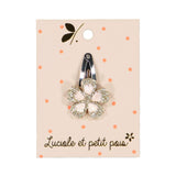 Luciole Et Petit Pois Mini Flower Hair Clip Sparkle & Elegance | Hair Accessories