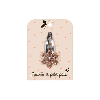 Luciole Et Petit Pois Mini Flower Hair Clip Sparkle & Elegance | Hair Accessories