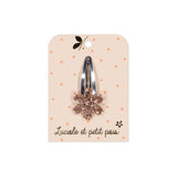 Luciole Et Petit Pois Mini Flower Hair Clip Sparkle & Elegance | Hair Accessories