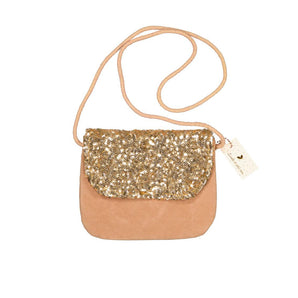 Velvet & Sequin Girl's Handbag – Glamorous & Functional Design