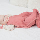 Lulujo 100% Cotton Muslin Sleep Sack | Breathable Baby Sleeping Bag