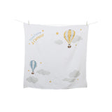 Lulujo Baby's First Year Milestone Blanket & Cards Set | Premium Muslin Gift