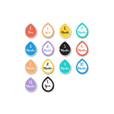 Lulujo Baby's First Year Milestone Blanket & Cards Set | Premium Muslin Gift