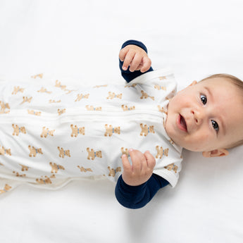 Lulujo Bamboo Baby Sleeping Bag | Breathable Eco Friendly Sleep Sack