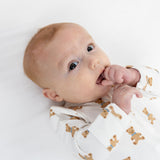 Lulujo Bamboo Footed Sleepsuit | Soft Baby Gift For Newborns