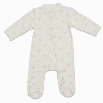 Lulujo Bamboo Footed Sleepsuit | Soft Baby Gift For Newborns