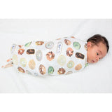 Lulujo Bamboo Muslin Swaddle Blankets 3 Pack | Silky Soft 70% Bamboo Viscose