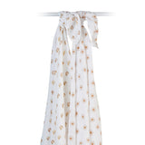 Lulujo Cotton Muslin Swaddles 2 Pack | Ultra Soft Breathable Baby Blankets