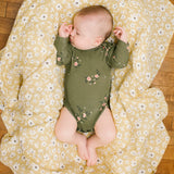 Lulujo Cotton Muslin Swaddles 2 Pack | Ultra Soft Breathable Baby Blankets