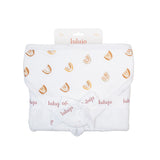 Lulujo Cozy Hooded Baby Towel Soft, Stylish & Versatile | Bath Towel