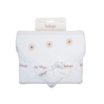 Lulujo Cozy Hooded Baby Towel Soft, Stylish & Versatile | Bath Towel
