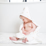 Lulujo Cozy Hooded Baby Towel Soft, Stylish & Versatile | Bath Towel
